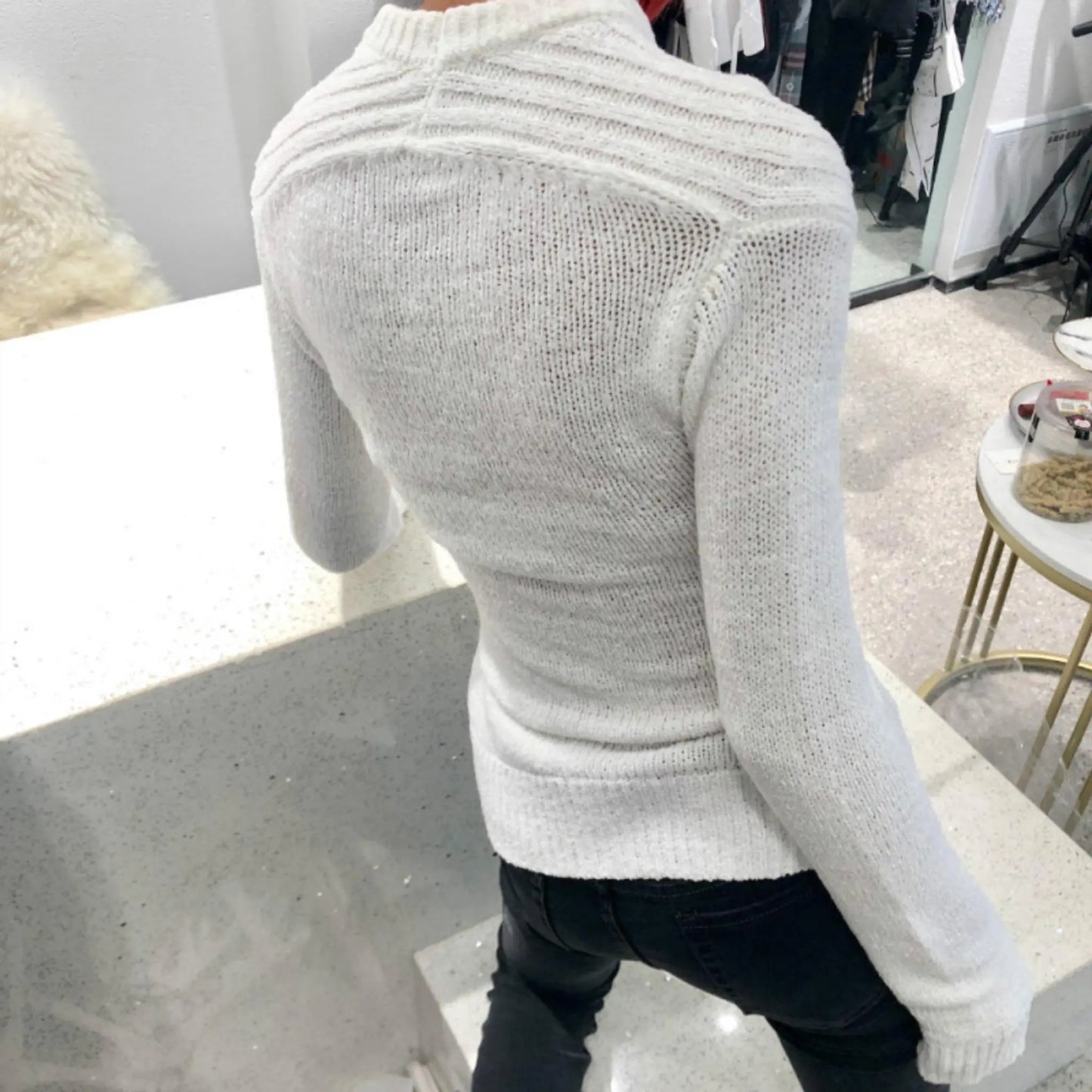 Asymmetric Sweater OCS Trade Co., Ltd.