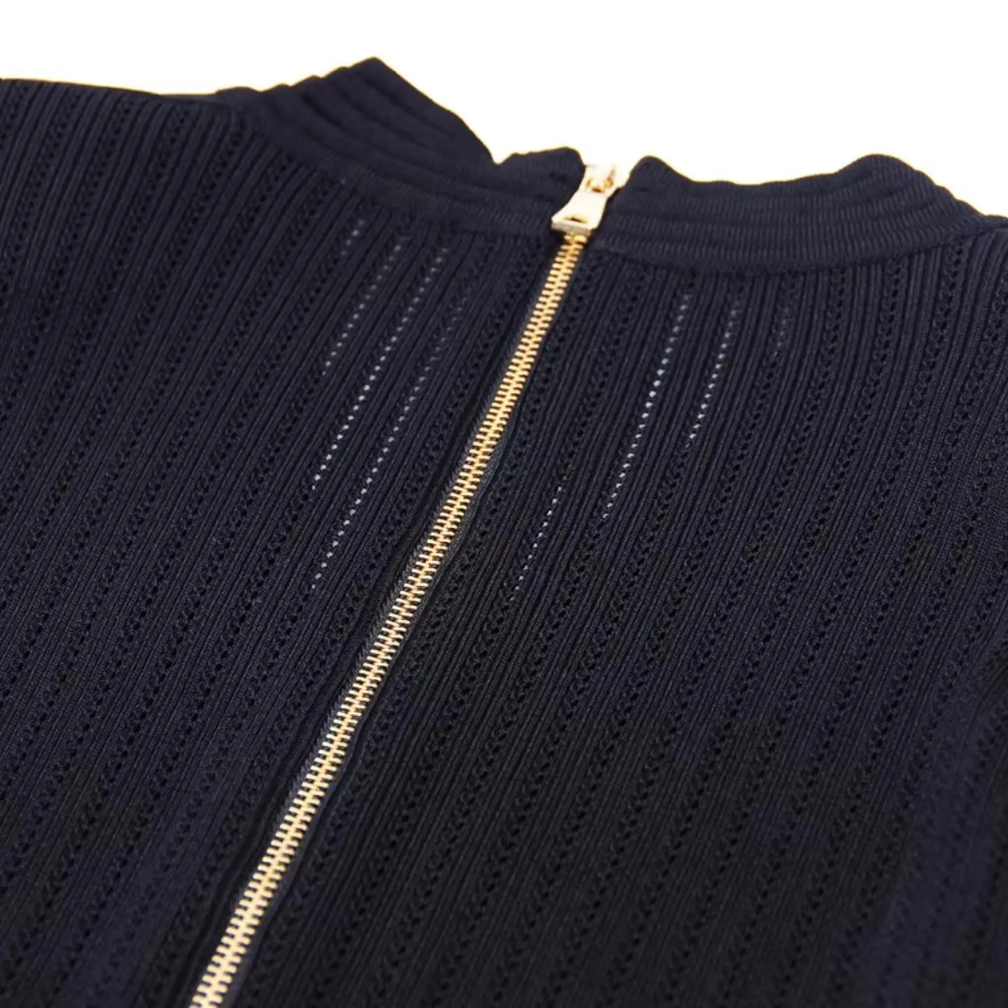 Crochet Sweater Dress OCS Trade Co., Ltd. Dresses Uniquely Branded