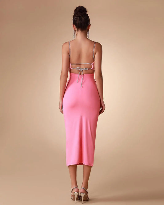 Diamond Hollow Dress OCS Trade Co., Ltd.