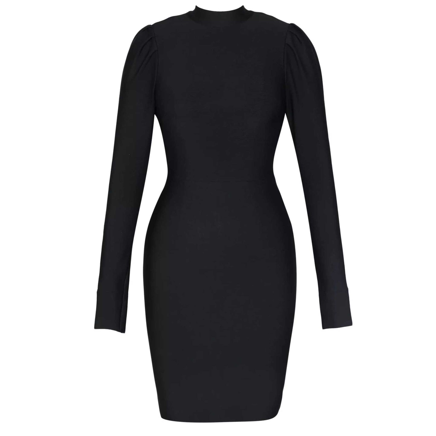 Puffy Sleeve Sweater Dress OCS Trade Co., Ltd.