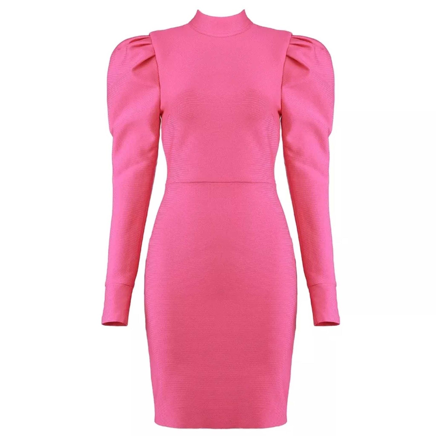 Puffy Sleeve Sweater Dress OCS Trade Co., Ltd.
