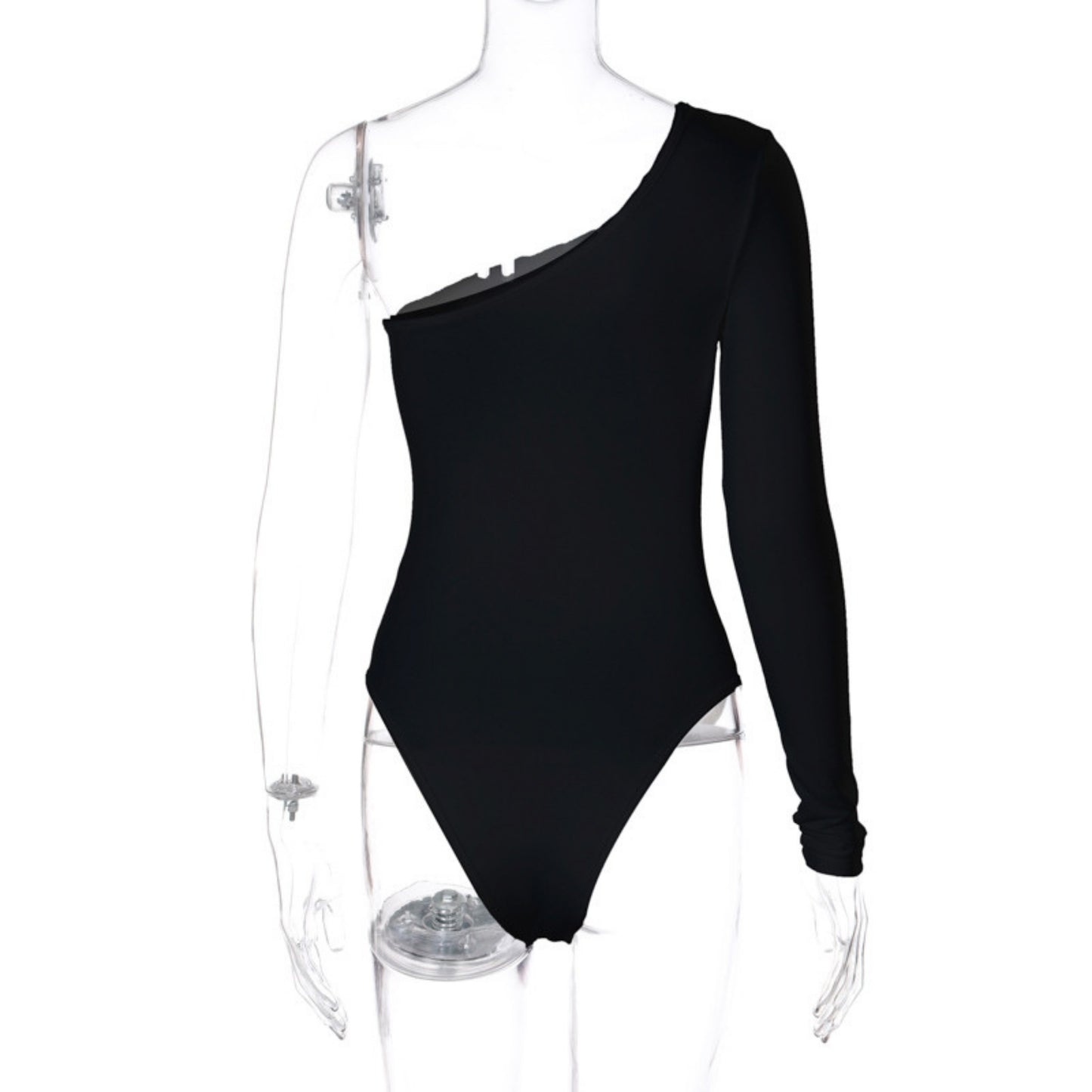 Asymmetrical Keyhole Bodysuit Zhilin Import & Export Co., Ltd.