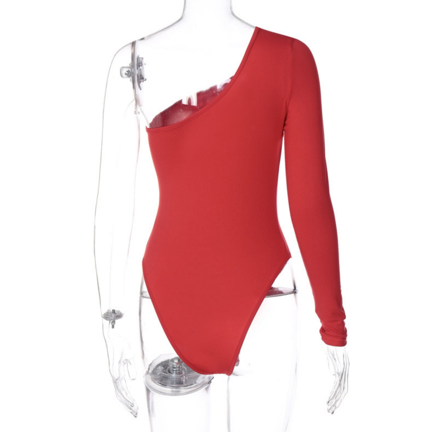 Asymmetrical Keyhole Bodysuit Zhilin Import & Export Co., Ltd.