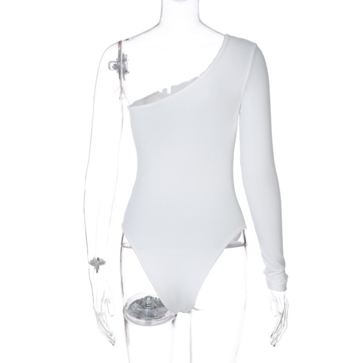 Asymmetrical Keyhole Bodysuit Zhilin Import & Export Co., Ltd.