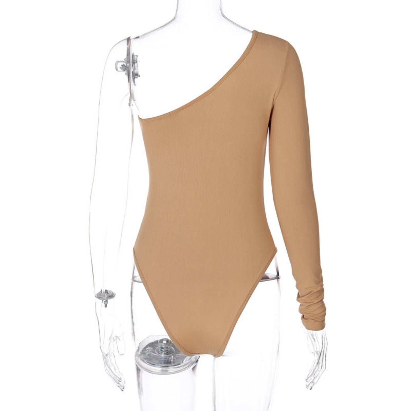 Asymmetrical Keyhole Bodysuit Zhilin Import & Export Co., Ltd.