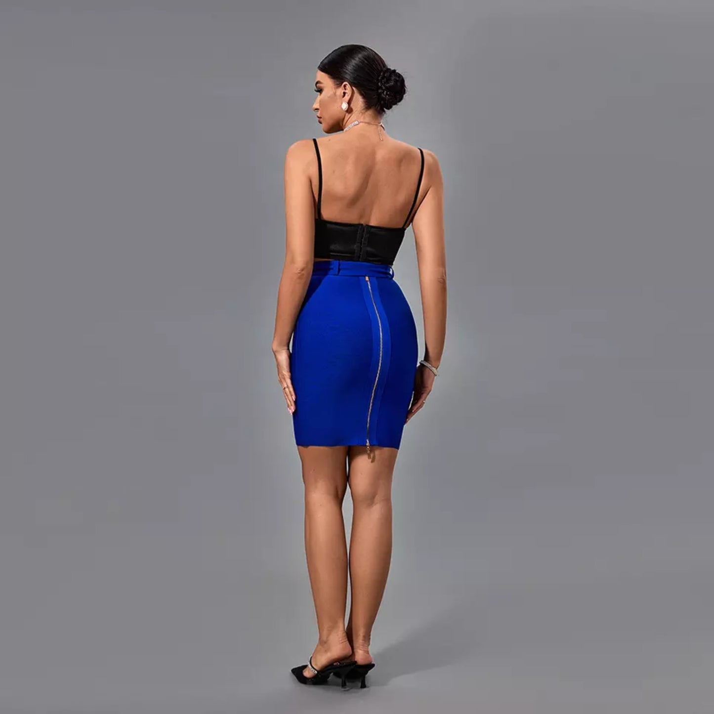 Belted Bodycon Skirt OCS Trade Co., Ltd.