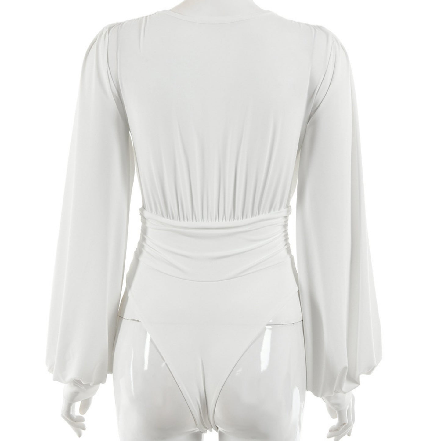 Deep V Neck Bodysuit Zhilin Import & Export Co., Ltd.