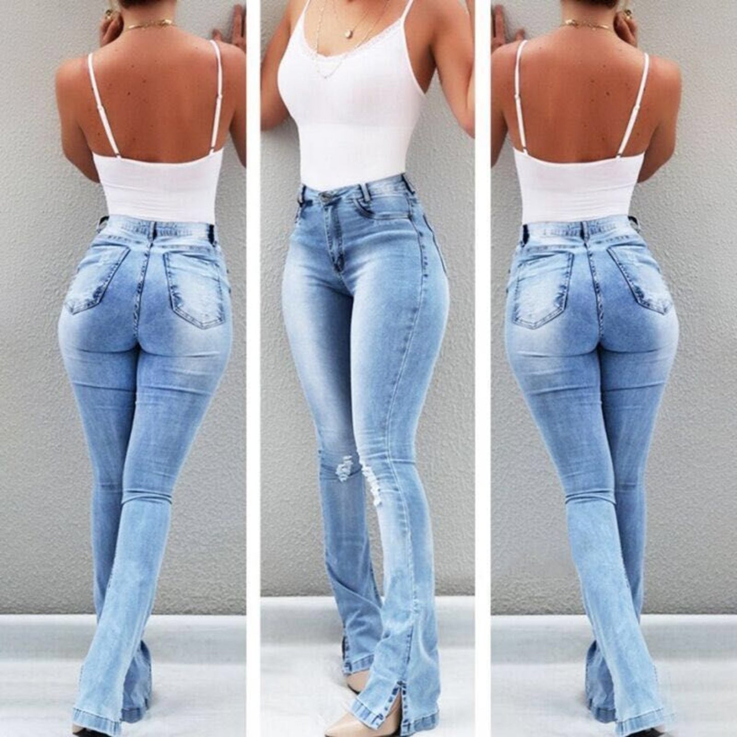 Denim Slit Jeans OCS Trade Co., Ltd.