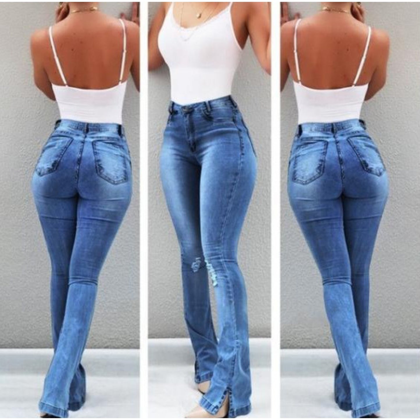 Denim Slit Jeans OCS Trade Co., Ltd.
