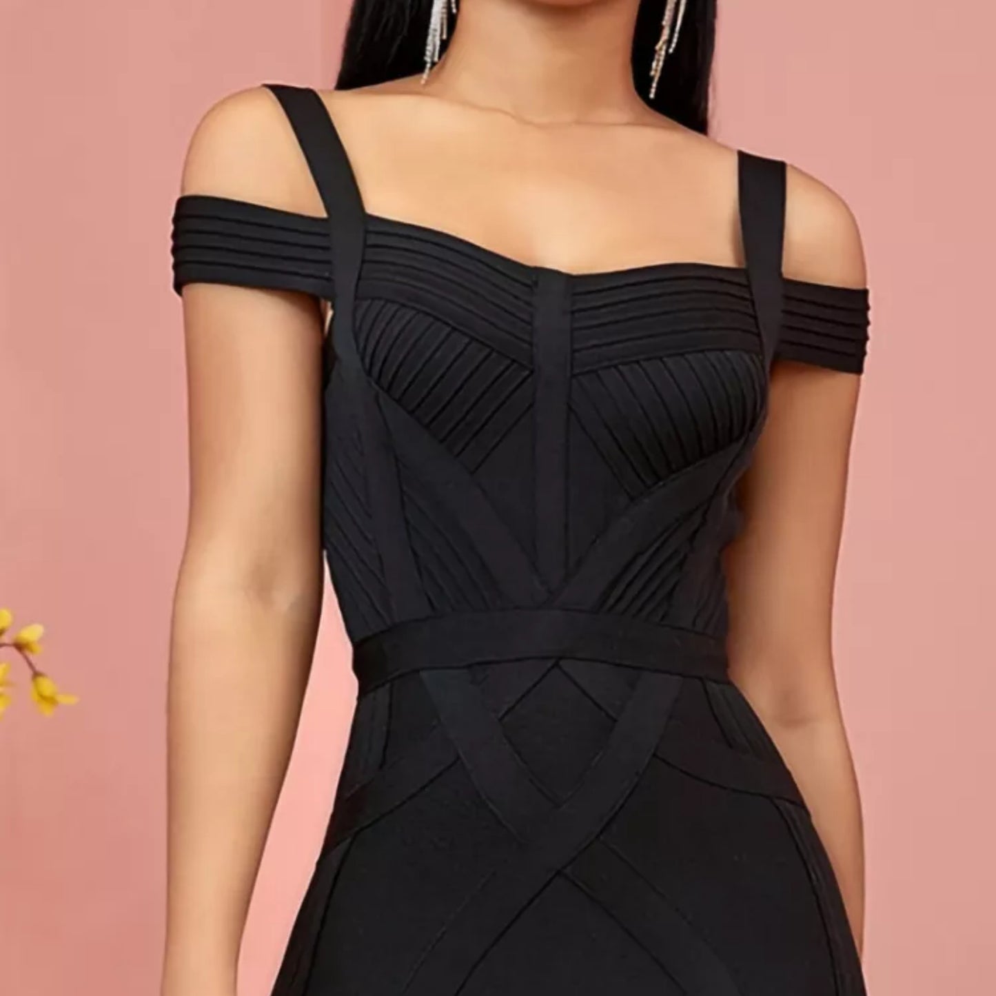 Off-Shoulder Bandage Dress Zhuofei Clothes Co., Ltd.
