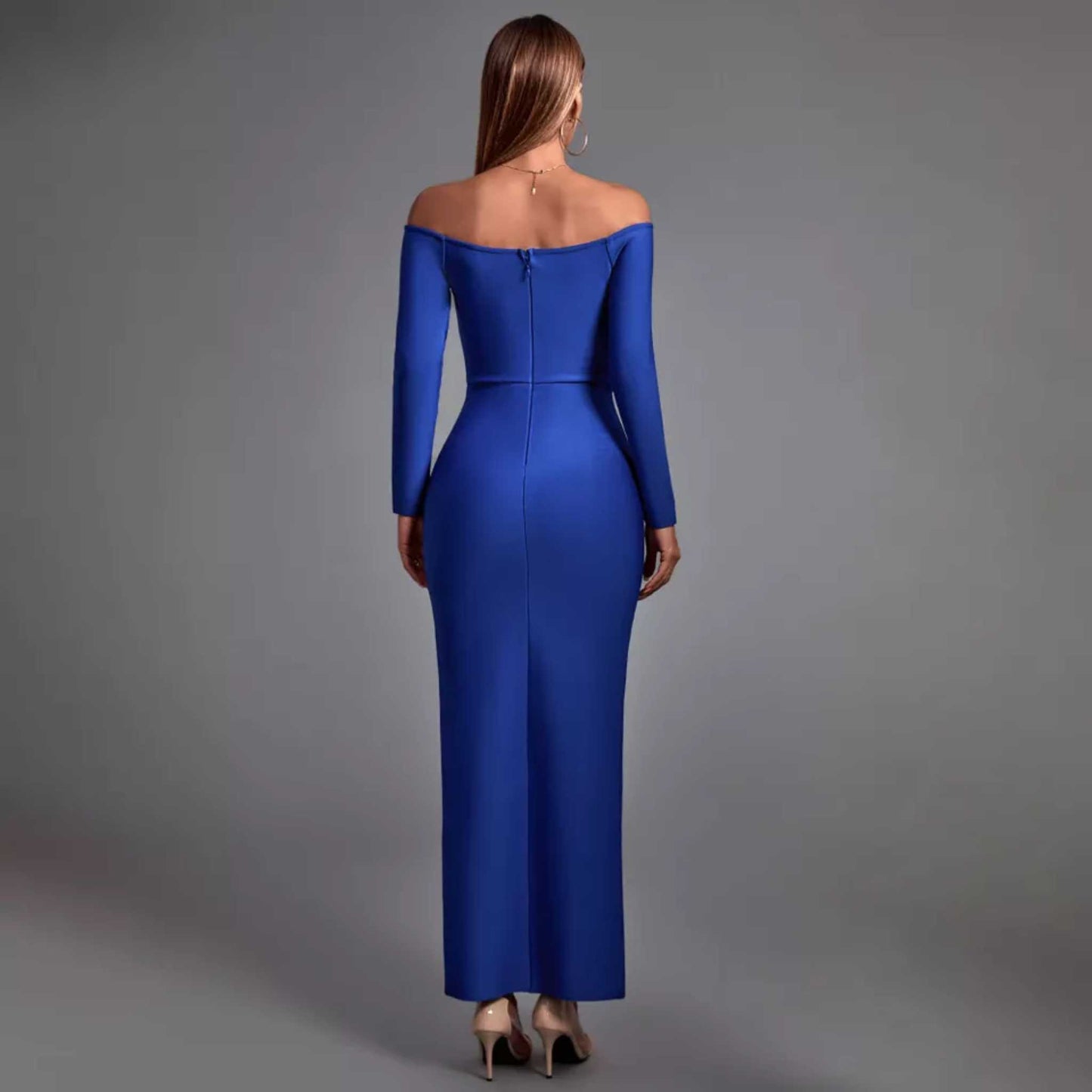 Off The Shoulder Maxi Dress OCS Trade Co., Ltd.