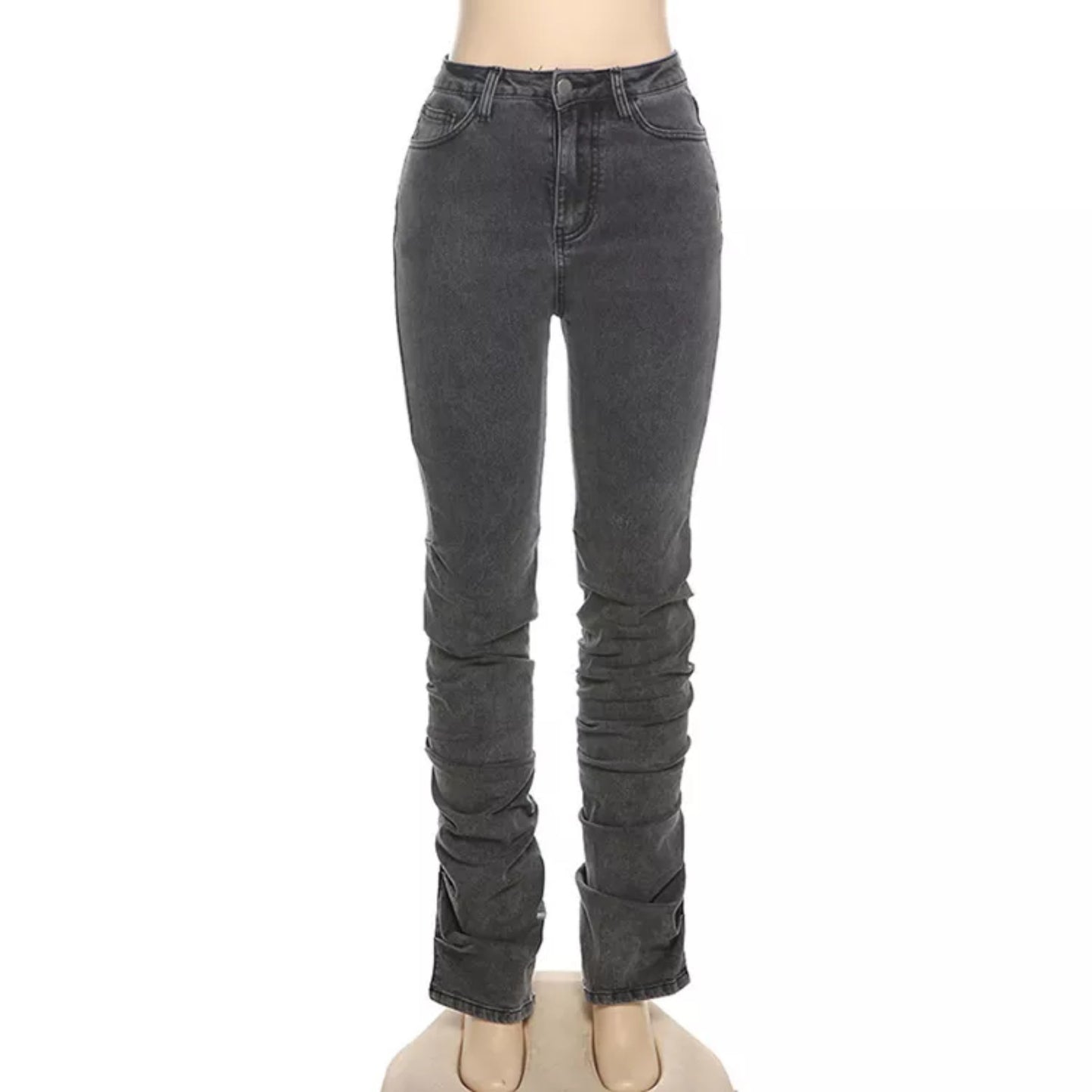 Pleated Denim Jeans Zhilin Import & Export Co., Ltd.