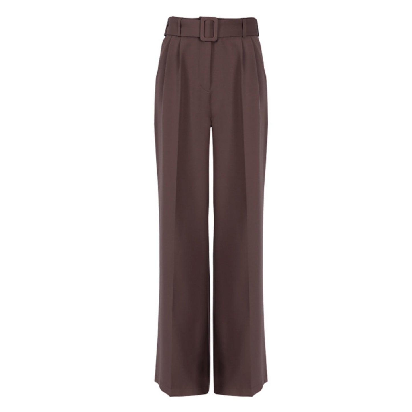 Pleated Wide Leg Belted Pants OCS Trade Co., Ltd.