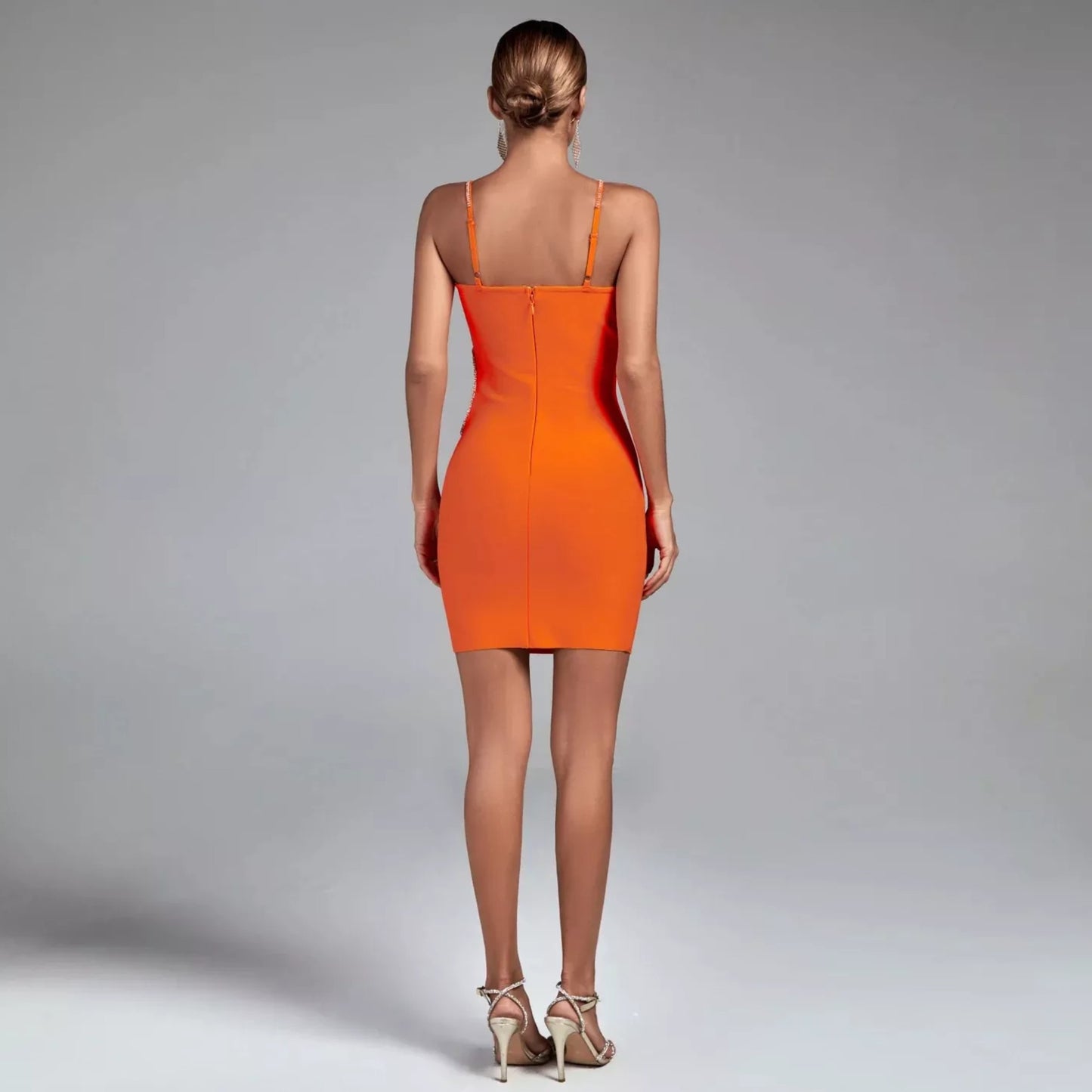 Rhinestone Halter Bodycon Dress OCS Trade Co., Ltd.