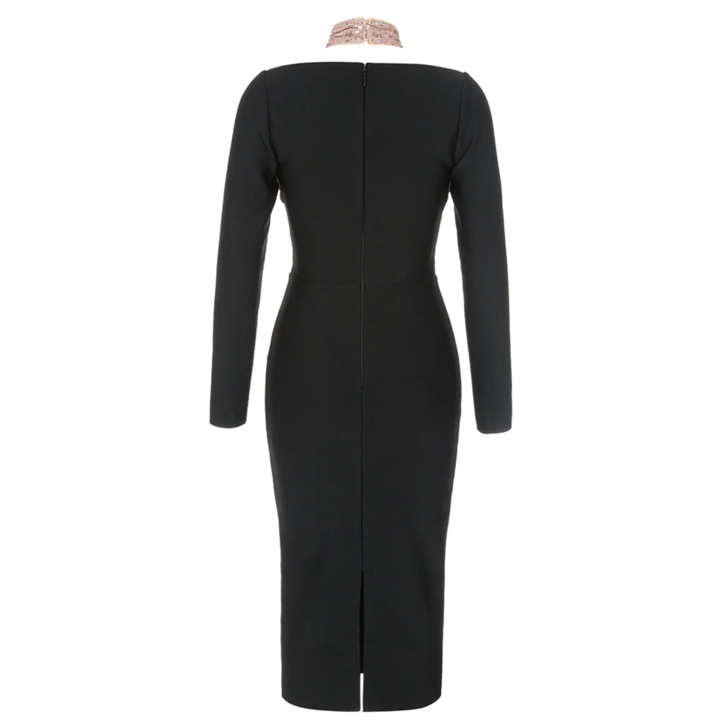 Sequin Crisscross Midi Dress OCS Trade Co., Ltd.