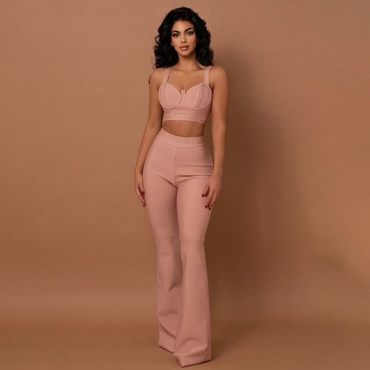 Two-Piece Bell Bottom Set Zhuofei Clothes Co., Ltd.