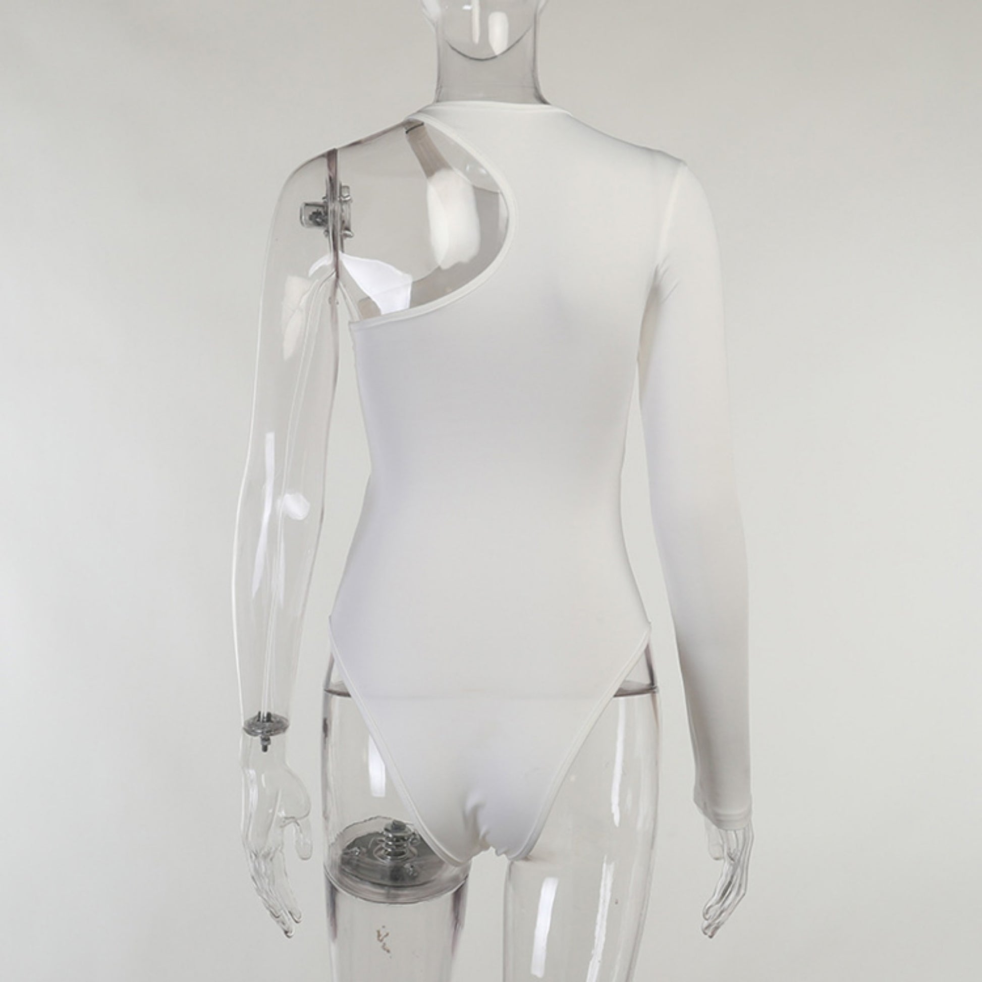 One Sleeve Ruched Bodysuit OCS Trade Co., Ltd.